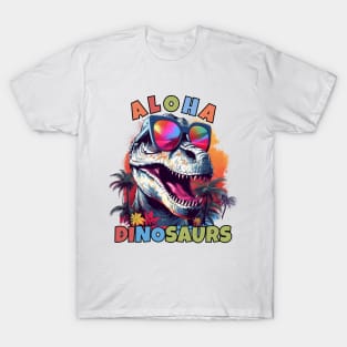 Aloha dinosaurs! T-Shirt